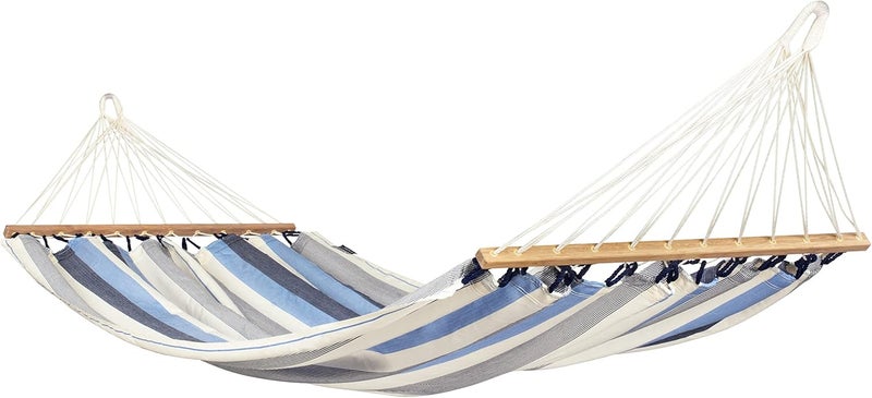 LA SIESTA Alisio Single Spreader Bar Hammock (W 140 cm) (Sea Salt) - Image 1